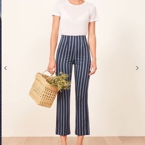 REFORMATION STRIPED PANT